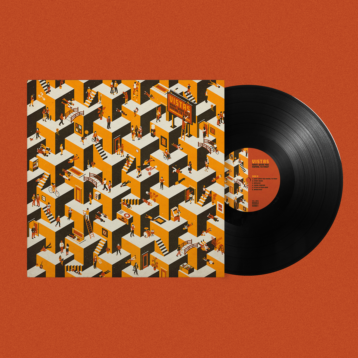 Vistas Tee + Vinyl Bundle (What Were You Hoping to Find?)