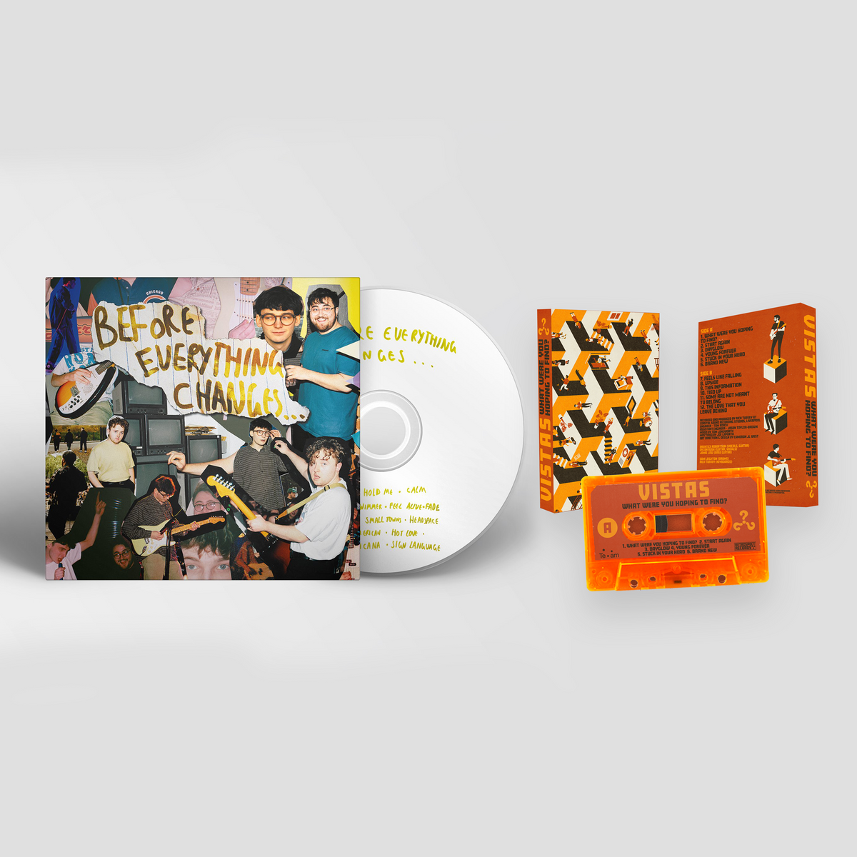 CD + Cassette Bundle (BEC CD + WWYHTF? Cassette)