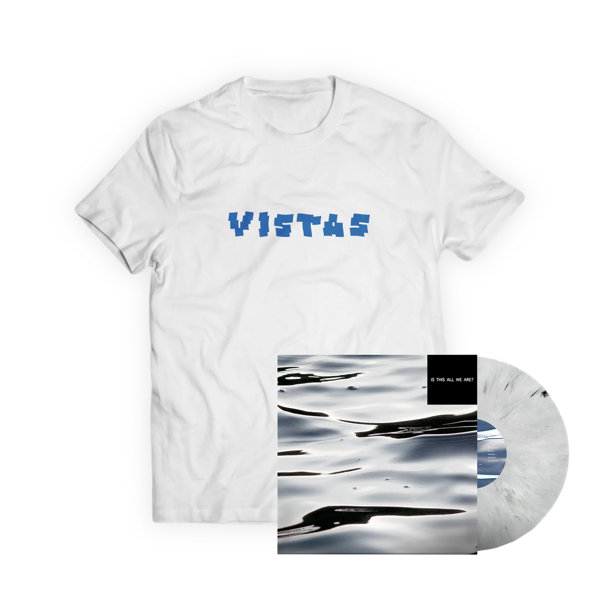 Vistas Tee + Vinyl Bundle (ITAWA Silver)