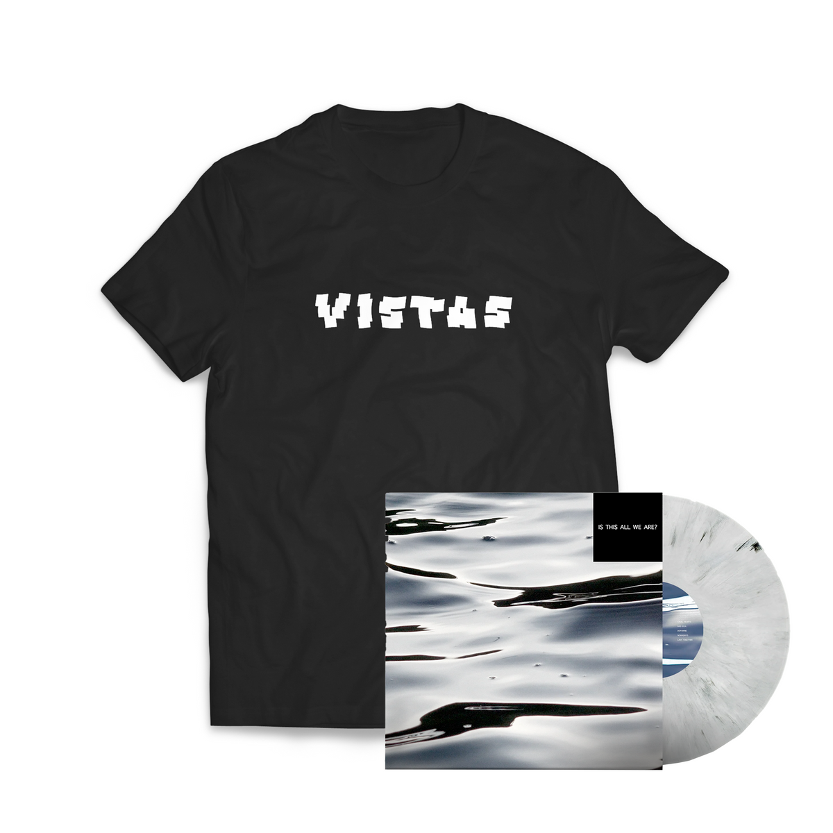 Vistas Tee + Vinyl Bundle (ITAWA Silver)