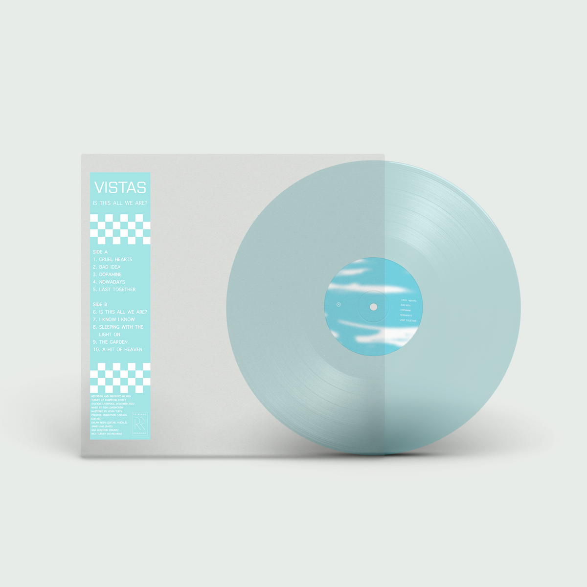 Vistas Tee + Vinyl Bundle (ITAWA Blue Ice)