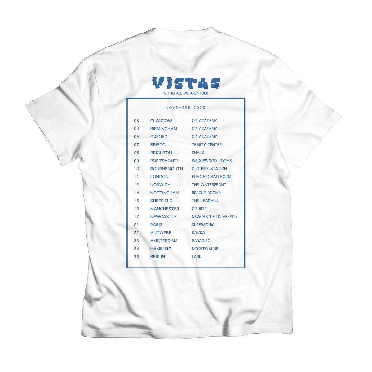 Is This All We Are? - Tour Tee (White)